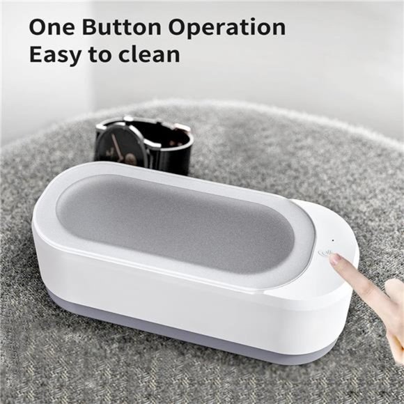 Ultrasonic Jewelry Cleaner, Jewelry Cleaner Machine with 12OZ, Professional - Picture 2 of 6